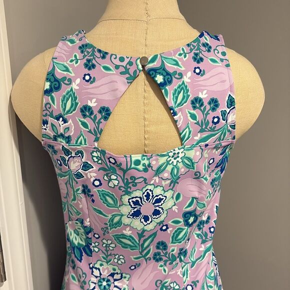 TALBOTS EFFORTLESS JERSEY SHIFT DRESS - FLORAL SIZE SP - Picture 5 of 11